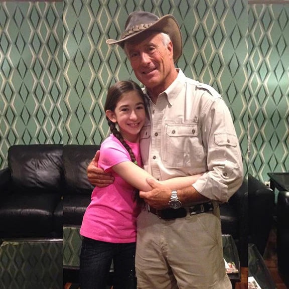 Victoria with Jack Hanna