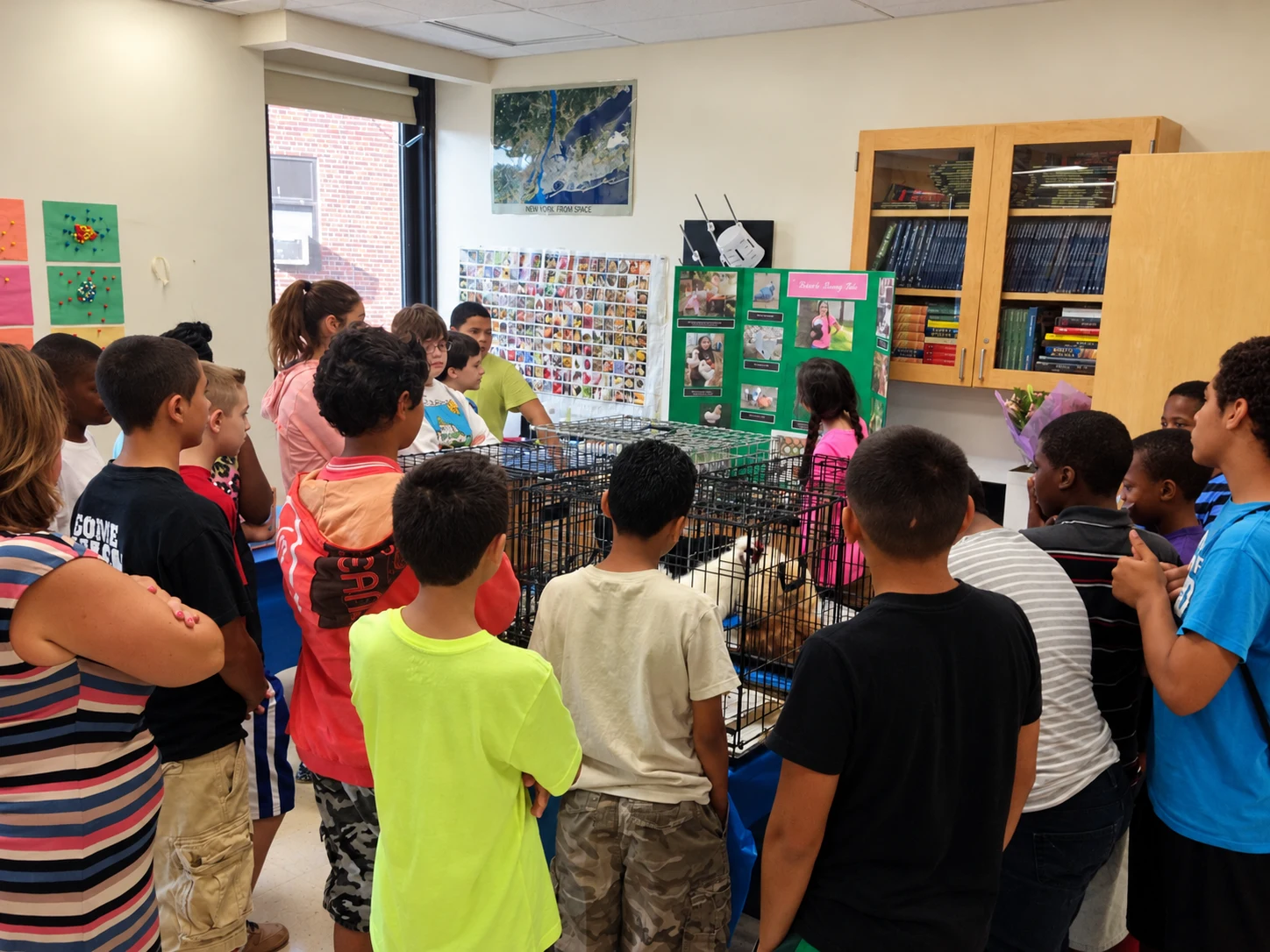 Students participating in Victoria’s interdisciplinary learning classroom program
